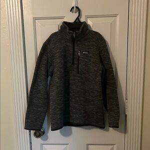 Patagonia Kids Heathered Gray Pullover